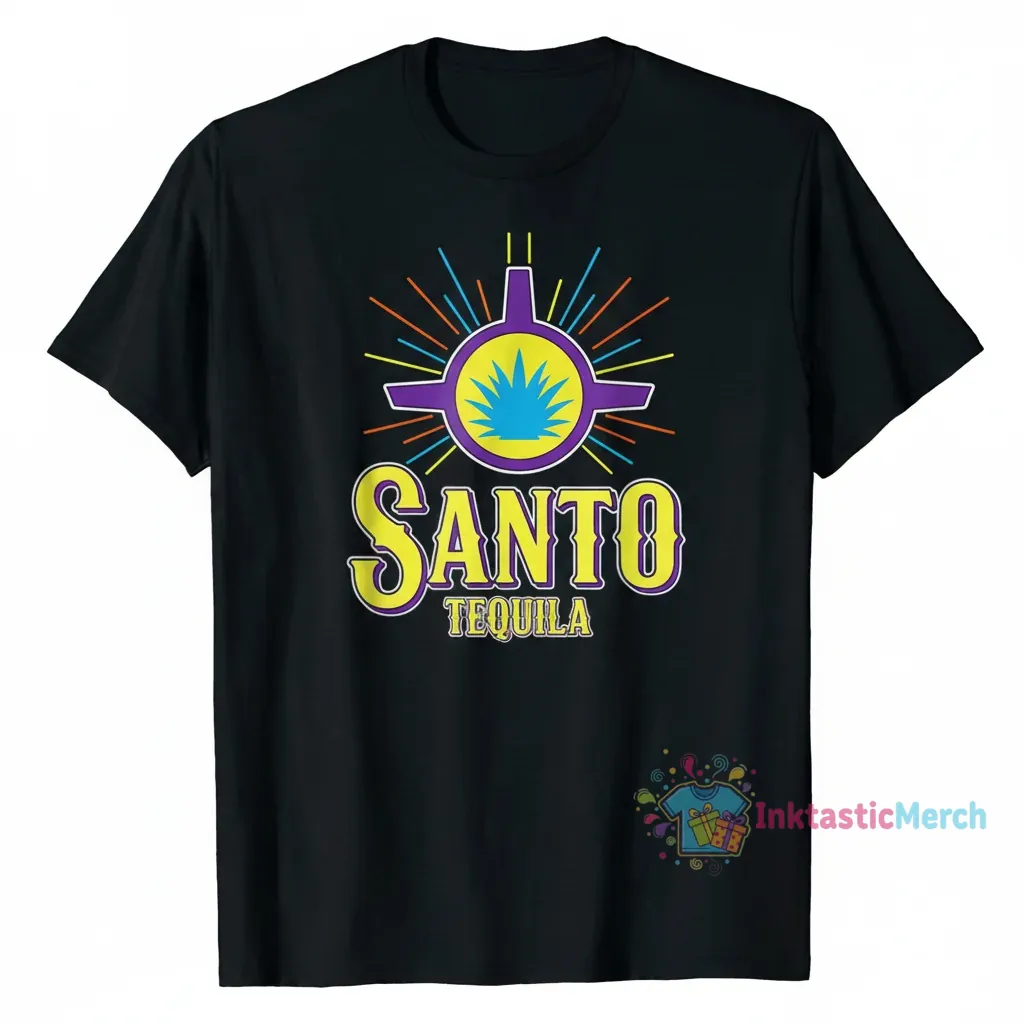 Santo Tequila Graphic T-Shirt 1 Santo Tequila Graphic T-Shirt