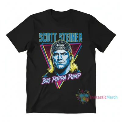 Scott Steiner Big Poppa Pump T-Shirt: The Ultimate Fan Apparel