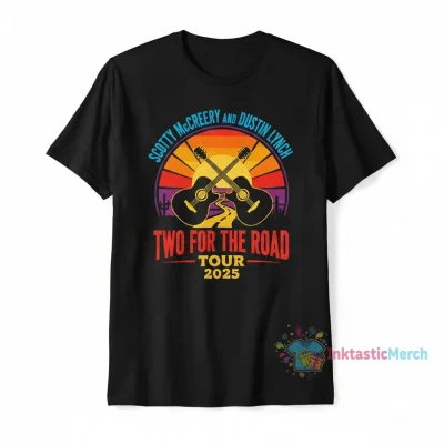 Scotty McCreery & Dustin Lynch Two For The Road Tour 2025 Shirt