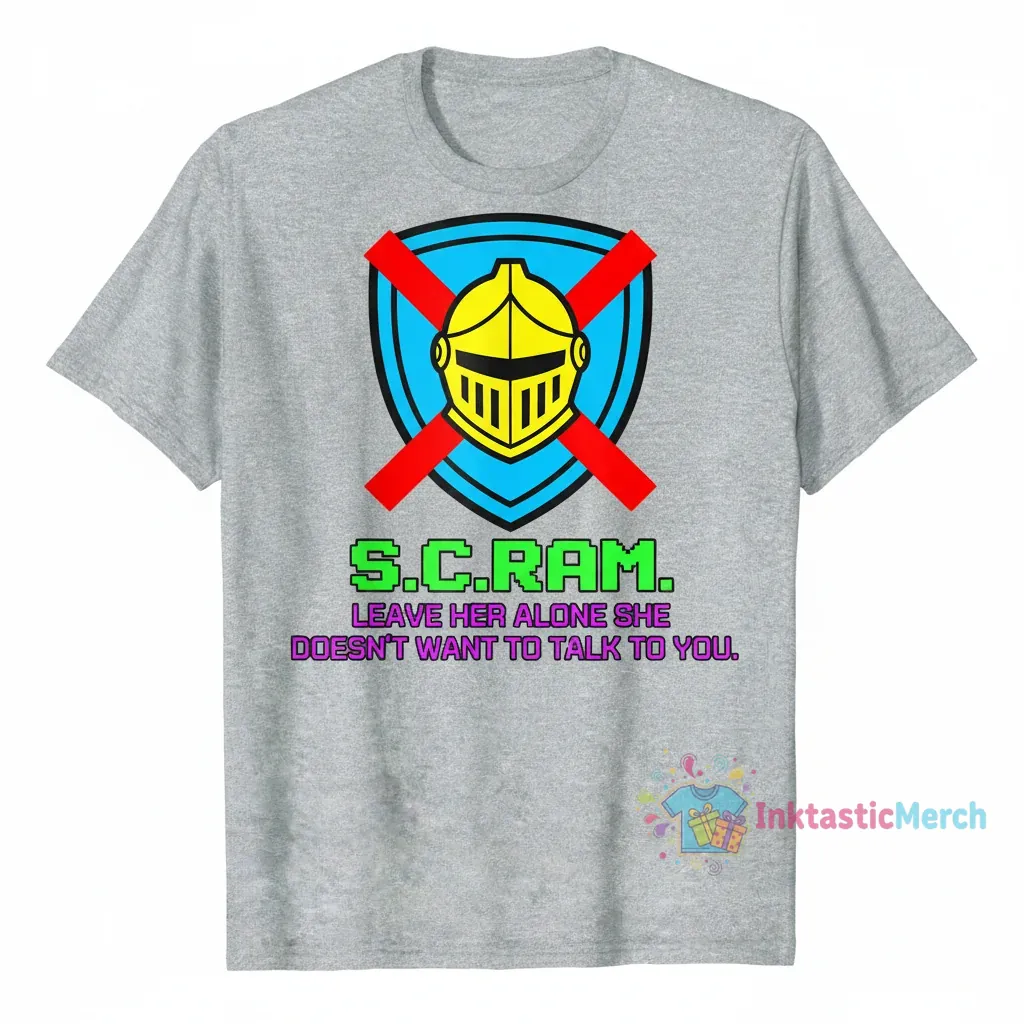 S.C.R.A.M. Leave Her Alone: Speak Your Truth Tee 1 S.C.R.A.M. Leave Her Alone: Speak Your Truth Tee