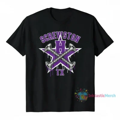 Screwston Classic Tee - Black