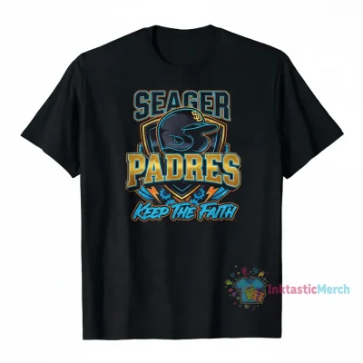 Seager Padres Keep The Faith Tee