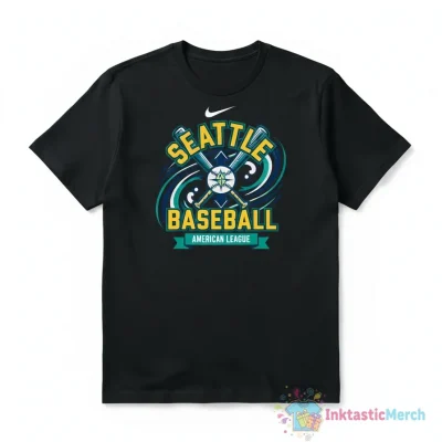 Seattle Mariners Baseball Trident American League Tee