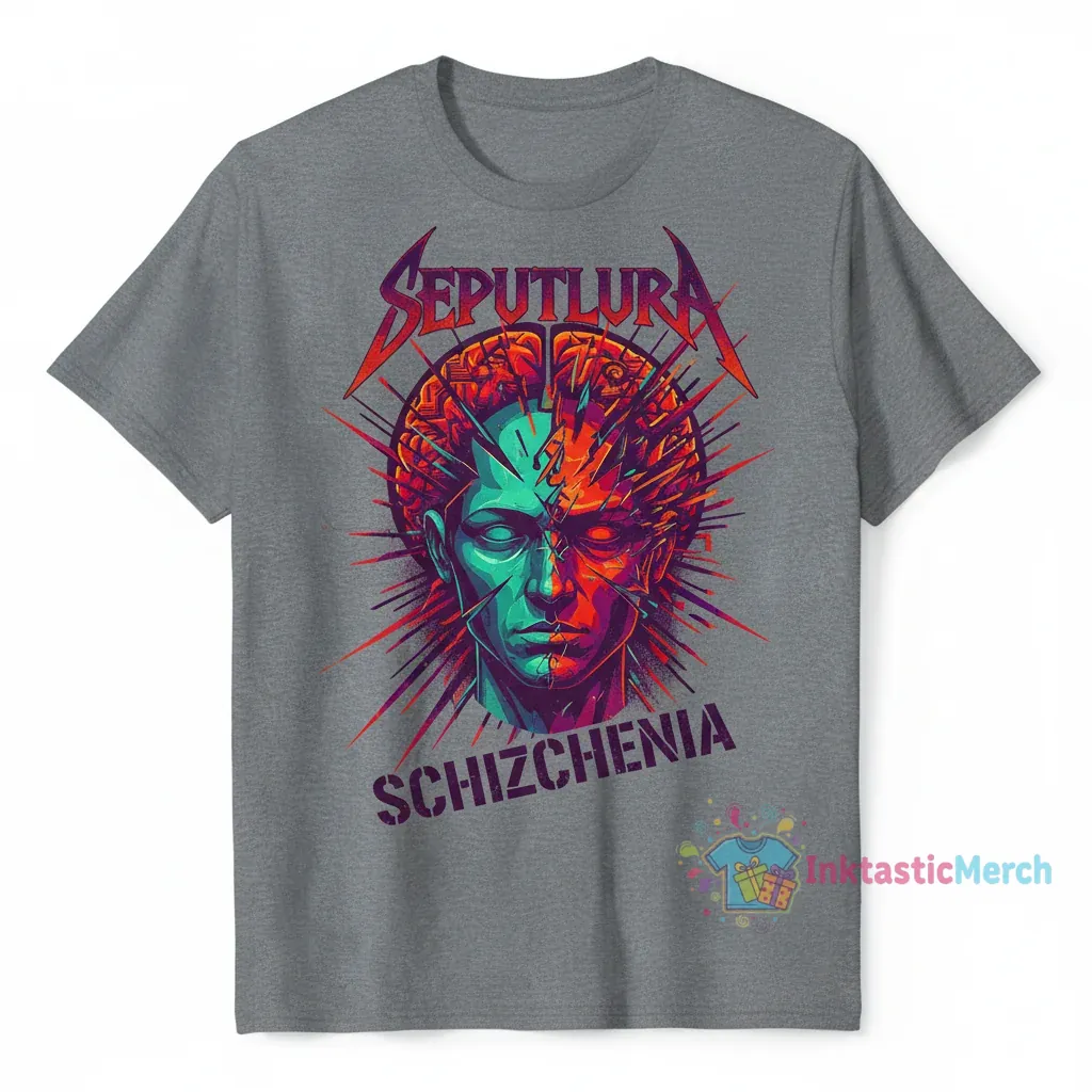 SEPULTURA SCHIZOPHRENIA copy T-shirt Men's Heavyweight T-shirt M Sport grey 1 SEPULTURA SCHIZOPHRENIA copy T-shirt Men's Heavyweight T-shirt M Sport grey