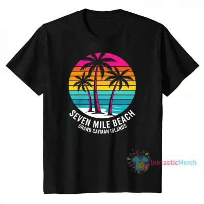 Seven Mile Beach Grand Cayman T-Shirt | Island Vibes Apparel