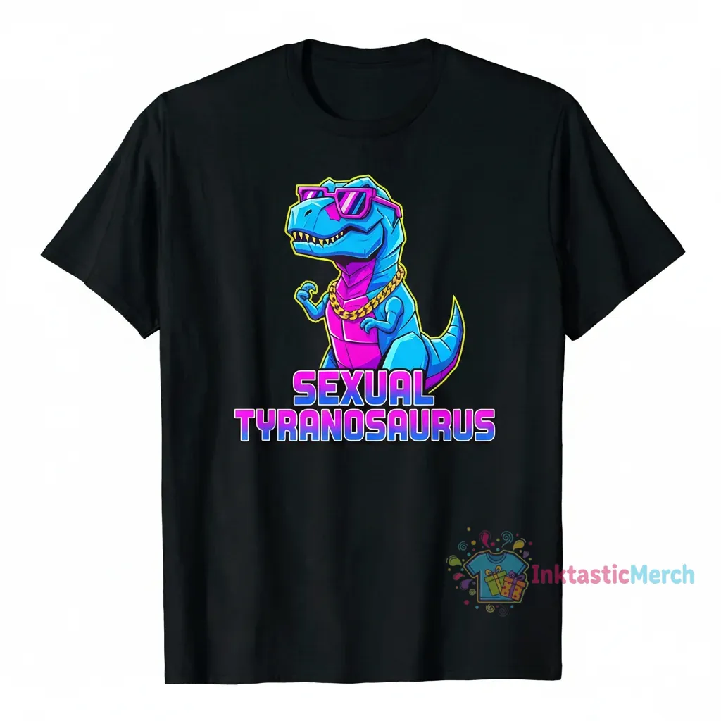 Sexual Tyrannosaurus Tee - Men's Heavyweight 1 Sexual Tyrannosaurus Tee - Men's Heavyweight