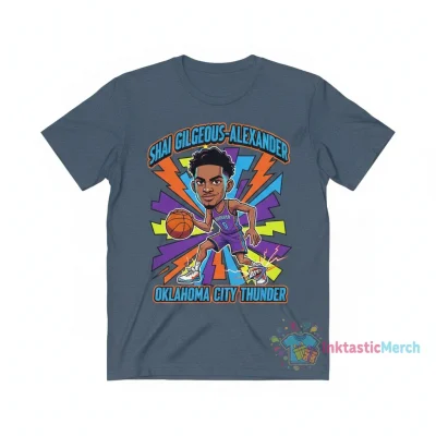 Shai Gilgeous-Alexander Thunder Comic Tee