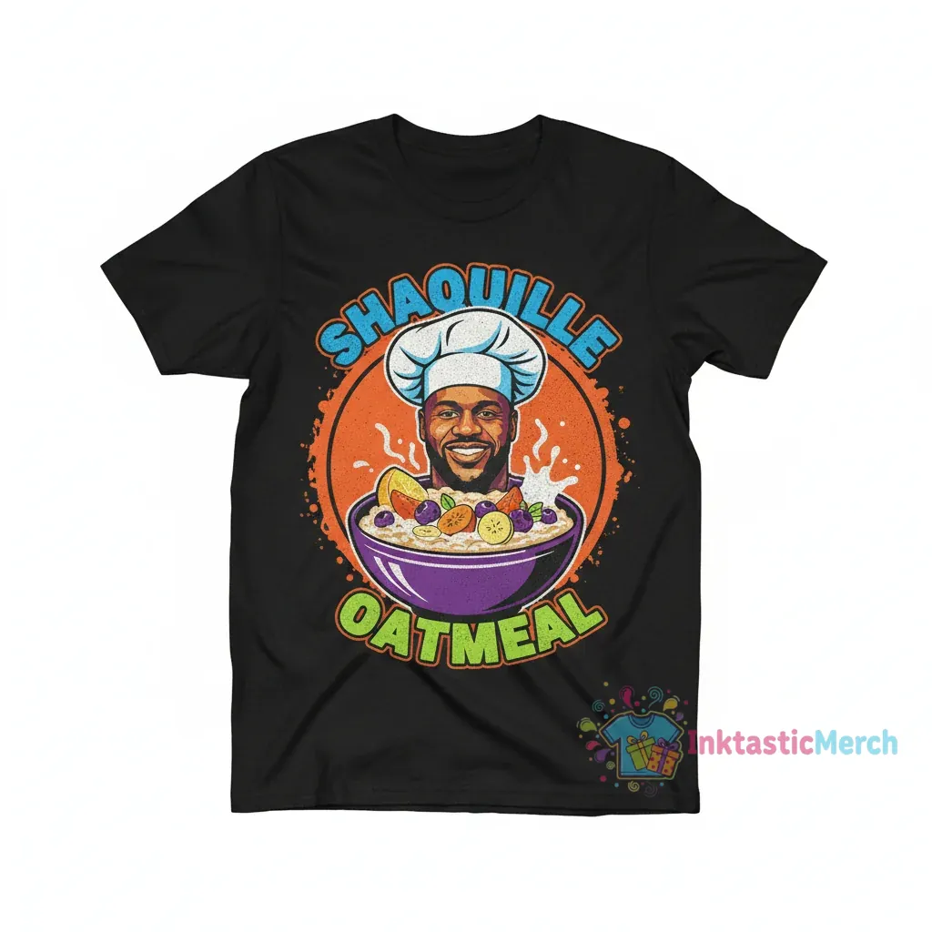 Shaquille Oatmeal Meme Tee 1 Shaquille Oatmeal Meme Tee