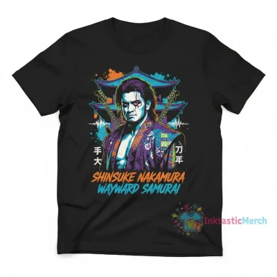 Shinsuke Nakamura The Wayward Samurai Signature T-Shirt