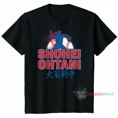 Shohei Ohtani Kanji Signature Shirt: Embrace the Legend