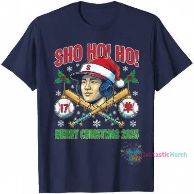 Shohei Ohtani Merry Christmas Ornament 2025