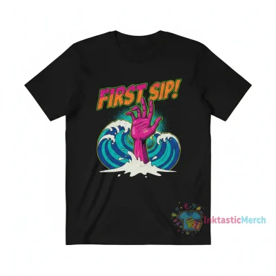 Sinjin Drowning First Sip T-Shirt