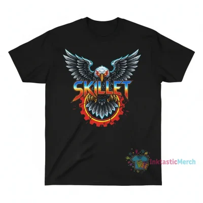 Skillet Music Band T-Shirt Men's Heavyweight T-shirt