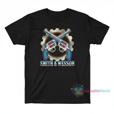 Smith and Wesson T-Shirt | Classic Logo Apparel