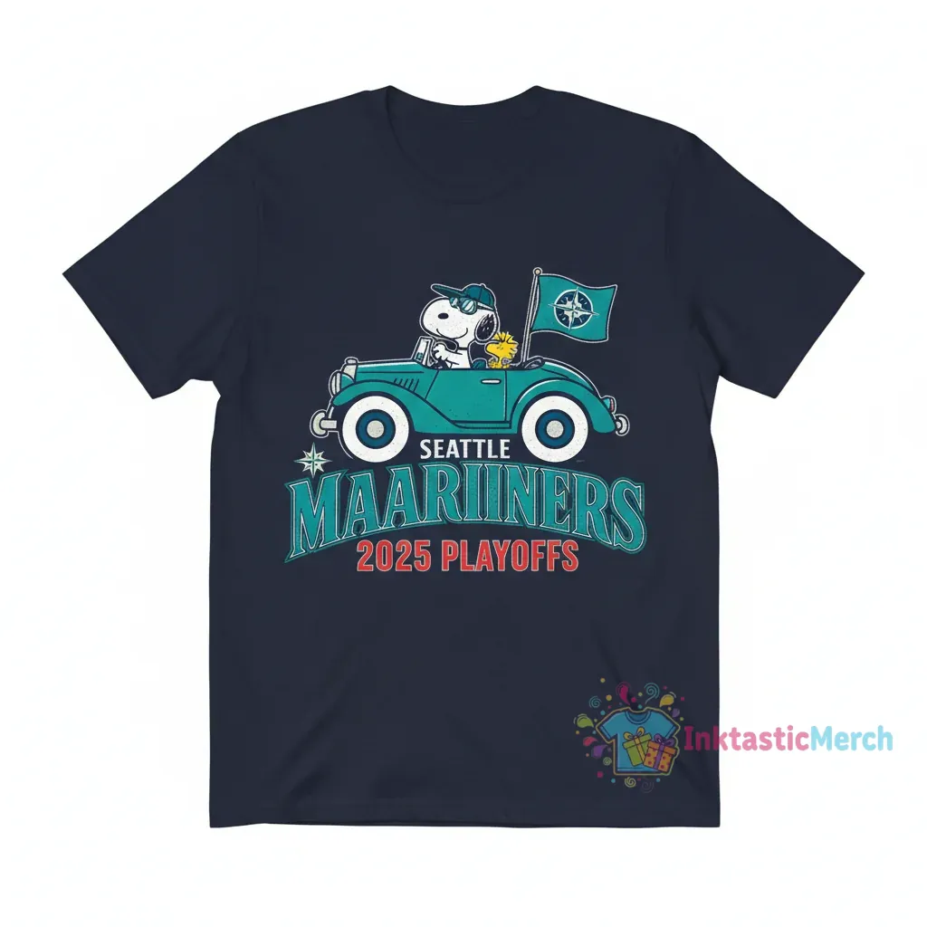 Snoopy & Woodstock Drive Towards Seattle Mariners 2025 MLB Playoff Dreams! 1 Snoopy & Woodstock Drive Towards Seattle Mariners 2025 MLB Playoff Dreams!