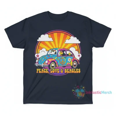 Snoopy and Woodstock Hippie Car Volkswagen Beetle Driving Ornament - Unique Collectible