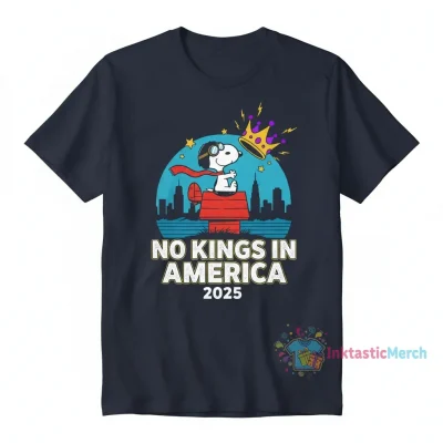 Snoopy No Kings In America 2025 T-Shirt | Premium Graphic Tee