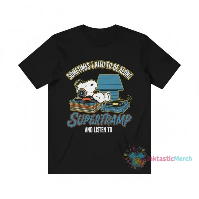 Snoopy & Supertramp: Alone Time Vibes Tee