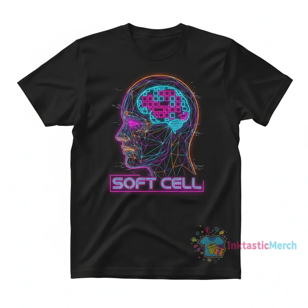 Soft Cell T-Shirts Men's Heavyweight T-shirt 1 Soft Cell T-Shirts Men's Heavyweight T-shirt