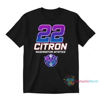 Sonia Citron 22 Washington Mystics Elite Jersey Shirt