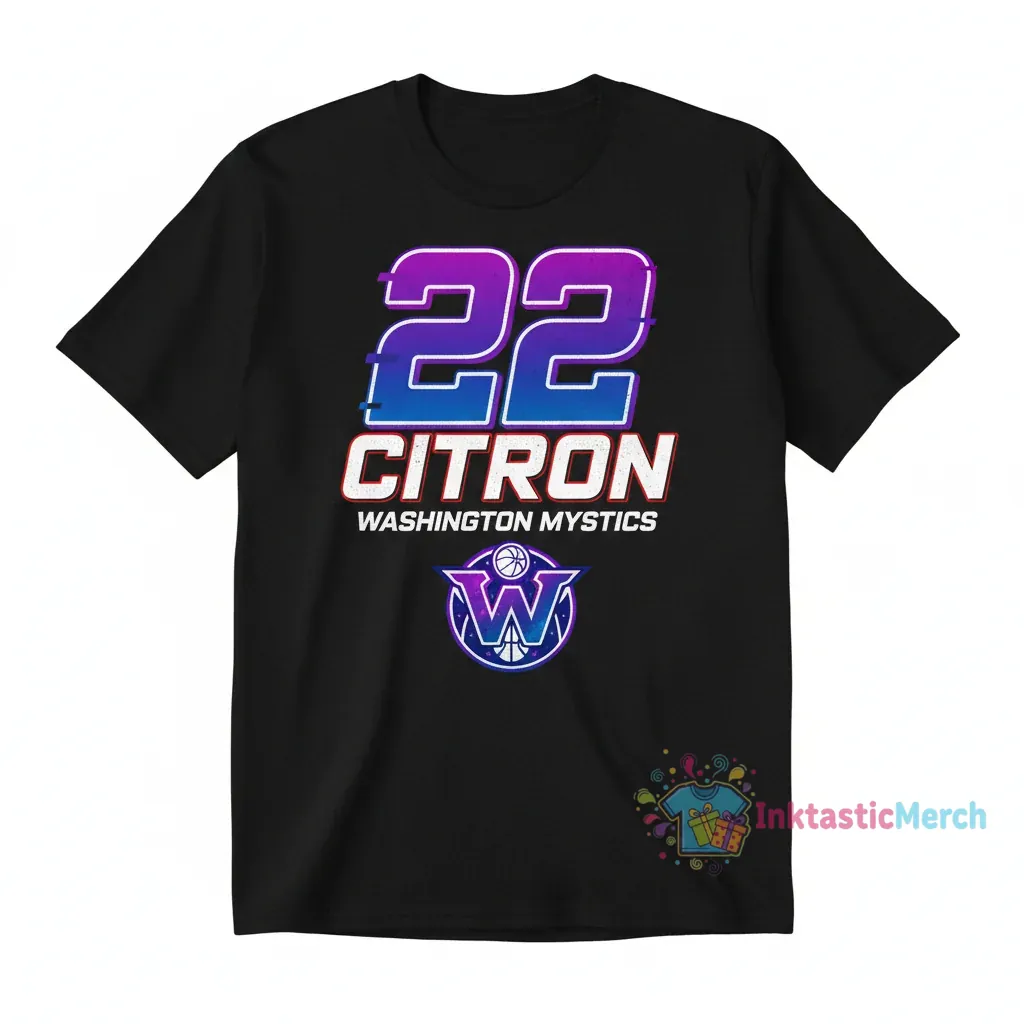 Sonia Citron 22 Washington Mystics Elite Jersey Shirt 1 Sonia Citron 22 Washington Mystics Elite Jersey Shirt