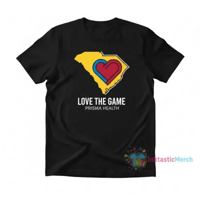 South Carolina Love The Game Prisma Health T-Shirt