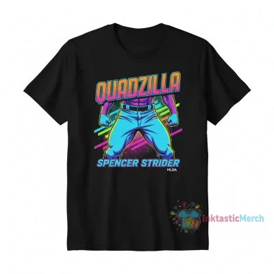 Spencer Strider Quadzilla MLBPA Atlanta Tee