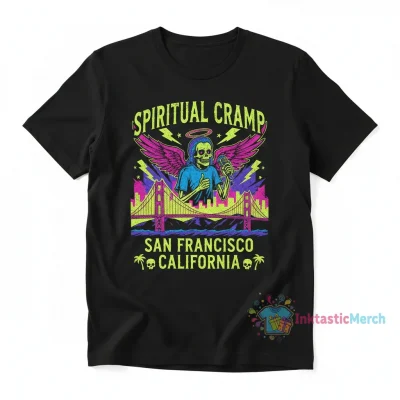 Spiritual Cramp San Francisco California T-Shirt | Unique Band Merch