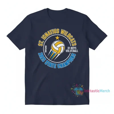 St. Ignatius Wildcats 2025 OHSAA Boys Volleyball D1 State Champions T-Shirt