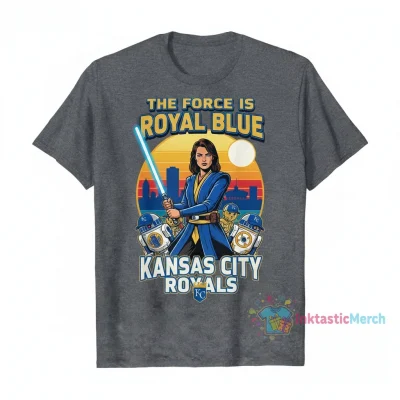 Star Wars Come to the Kansas City Royals Side Shirt