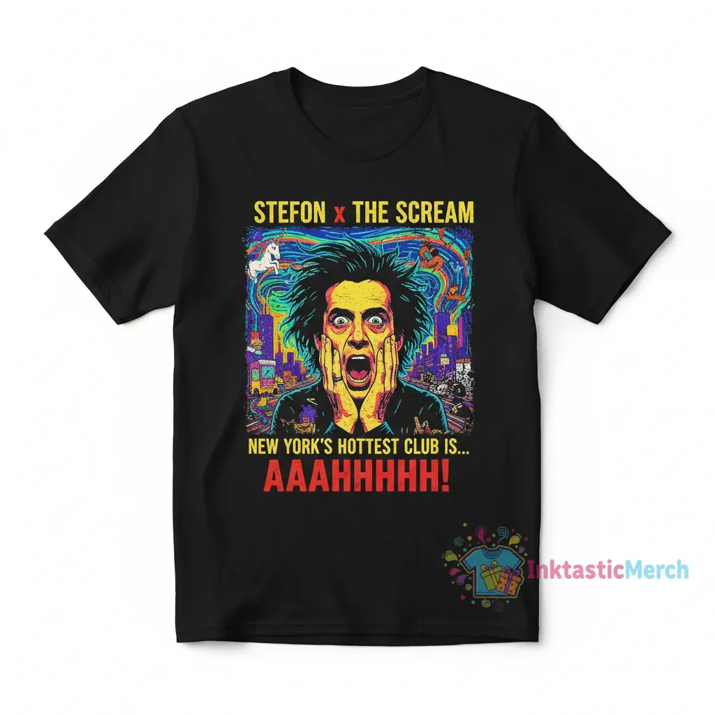 STEFON x THE SCREAM - Snl - T-Shirt Men's Blank Classic T-shirt (No Design) 1 STEFON x THE SCREAM - Snl - T-Shirt Men's Blank Classic T-shirt (No Design)