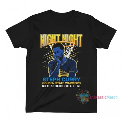 Steph Curry 'Night Night' GOAT Shooter Tee