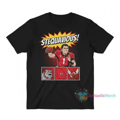 Stequavious UGA Georgia Bulldogs Stetson Bennett Tee
