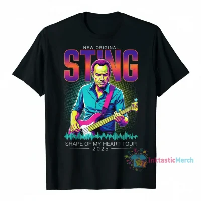 Sting Concert T-Shirt: Timeless Style for Every Fan