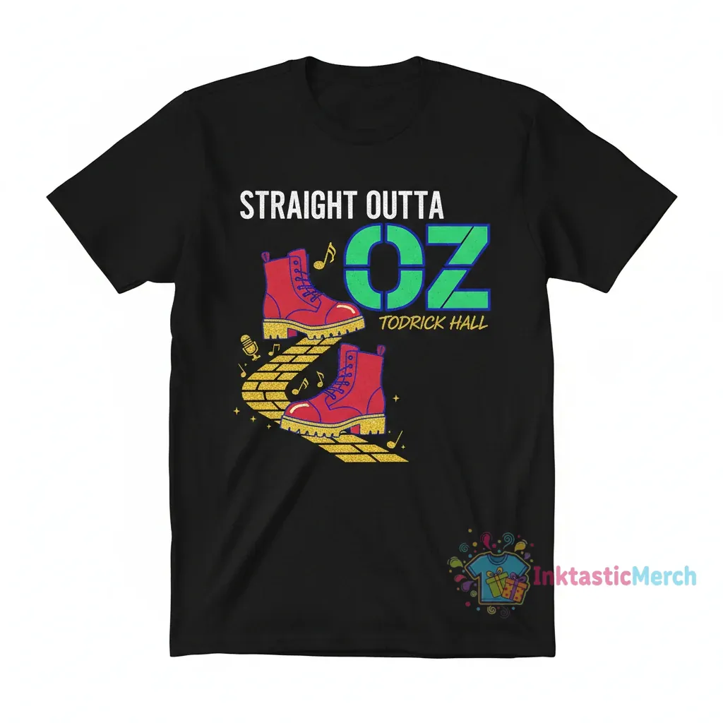 Todrick Hall "Straight Outta Oz" Classic T-Shirt - Durable & Comfortable 1 Todrick Hall "Straight Outta Oz" Classic T-Shirt - Durable & Comfortable