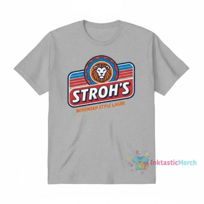 Stroh's Beer - Beer - T-Shirt Men's Heavyweight T-shirt M Sport grey