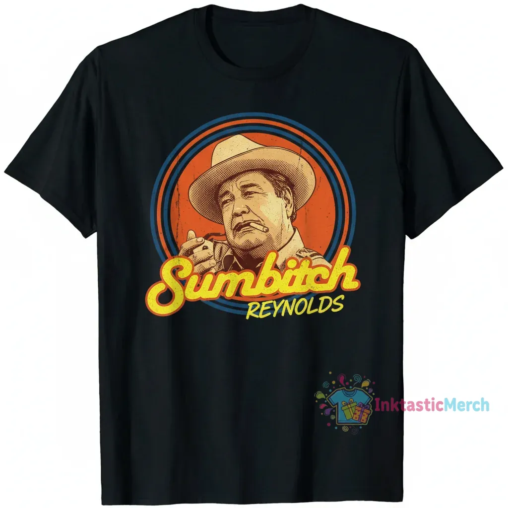 Sumbitch Reynolds Classic Men's T-Shirt - Black, Size S 1 Sumbitch Reynolds Classic Men's T-Shirt - Black, Size S