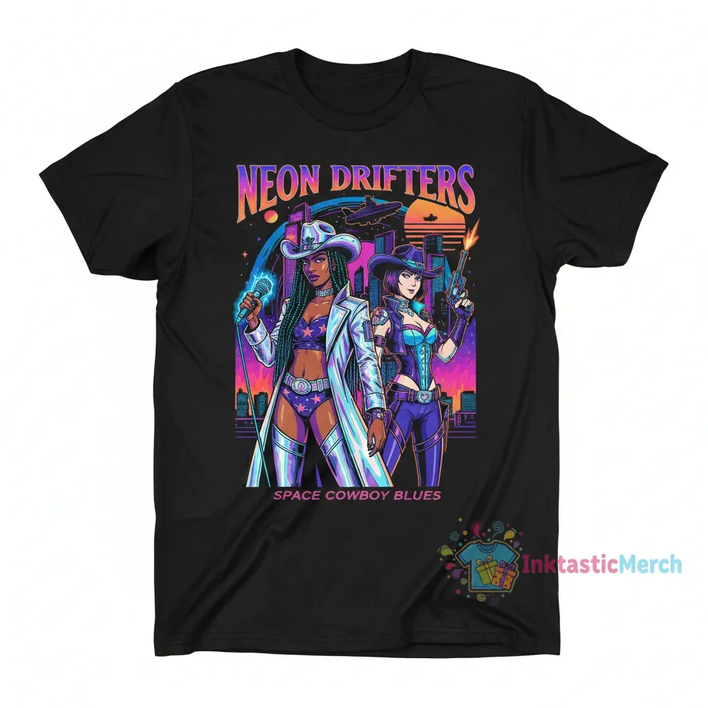 Summer Walker x Faye Valentine Cowboy Bebop Manga T-Shirt 1 Summer Walker x Faye Valentine Cowboy Bebop Manga T-Shirt