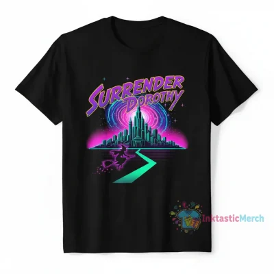 Surrender Dorothy Classic Men's T-Shirt - Black, Size S