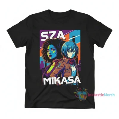 SZA x Mikasa Anime Photo Tee