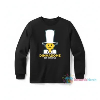 Home 12 Doug Dimmadome Classic Long Sleeve T-Shirt - Youth XL Black
