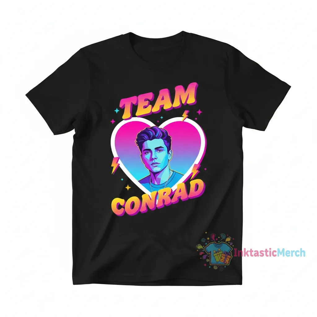 Team Conrad Heart Shirt: Feel the Love 1 Team Conrad Heart Shirt: Feel the Love