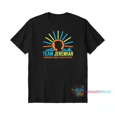 Team Jeremiah "The Summer I Turned Pretty" Heavyweight T-Shirt - Black, Men's Size S