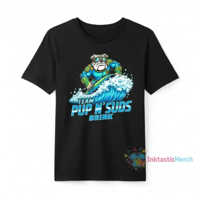 Team Pup N Suds - Brink - T-Shirt Youth's Heavyweight T-shirt
