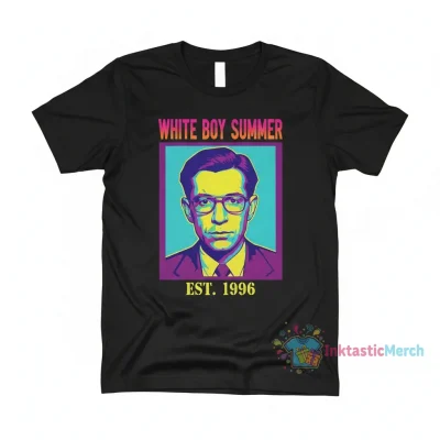 Ted Kaczynski 'White Boy Summer' Mugshot Shirt