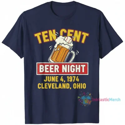 Ten Cent Beer Night 1974 Cleveland Ohio Tee