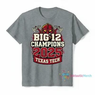 Texas Tech Big 12 Championship 2025 Shirt