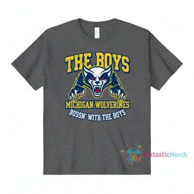 The Boys Michigan Wolverines 'Bussin' Tee