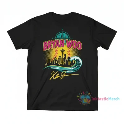 Bryan-Woo Seattle Mariners Baseball Signature T-Shirt - Fan Apparel