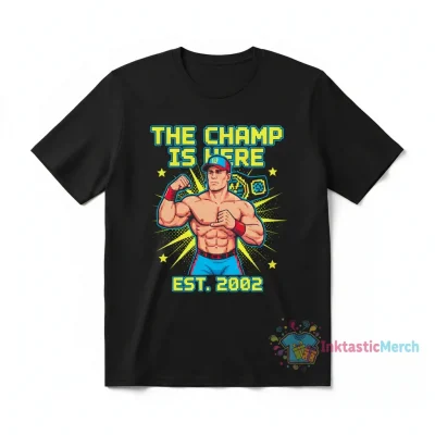 John Cena 'The Champ is Here' 2-Sided Graphic Tee